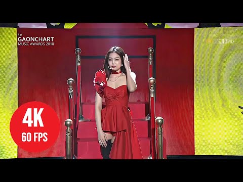 [ 4K LIVE ] Jennie - Solo - (190123 8th Gaon Chart Music Awards 2018)