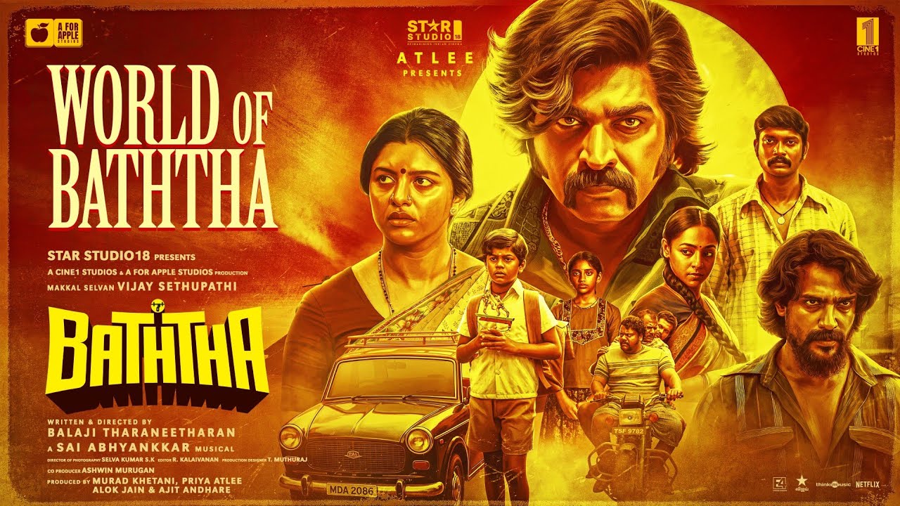 World of Baththa | Vijay Sethupathi | Lijo Mol | Atlee | @SaiAbhyankkar | Balaji Tharaneetharan