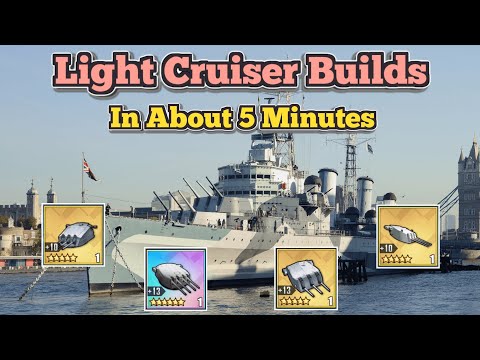 Light Cruiser Builds In About 5 Minutes | Azur Lane