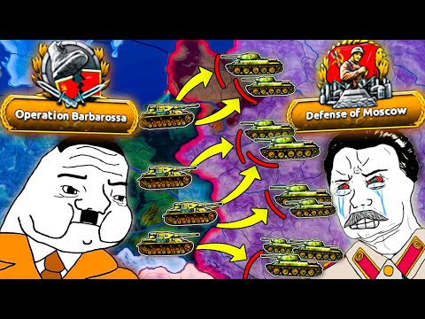 CZY MOSKWA WYTRZYMA? DESPERACKA OBRONA NA NAJLEPSZYM MODZIE DO HEARTS OF IRON 4!