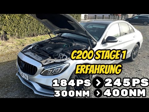C200 W205 Chiptuning/Kennfeldoptimierung💨(Erfahrung und Meinung)