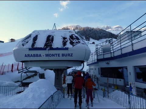 RISALITA INTEGRALE INVERNALE DELLA SEGGIOVIA ARABBA - MONTE BURZ