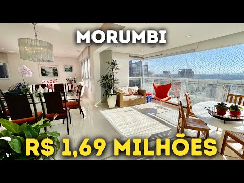 Vídeo do imóvel — Apartamento 3 Quartos 3 Suites 4 Vagas Deposito no Morumbi!!!