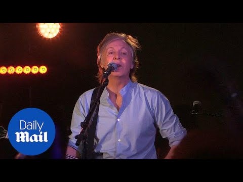 Paul McCartney returns to legendary Cavern Club for surprise gig