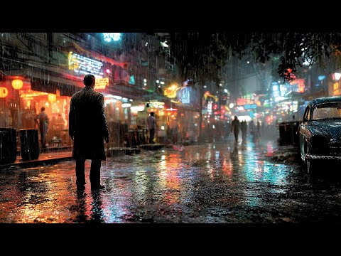 Neon Alley Rain - Future Garage for Focus, Study, or Work