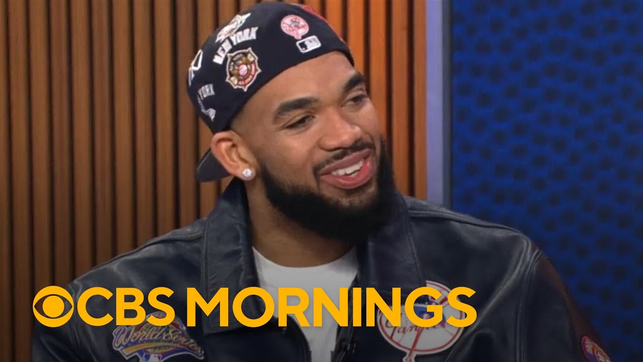 Karl-Anthony Towns says he's "just grateful" after Knicks win NBA title