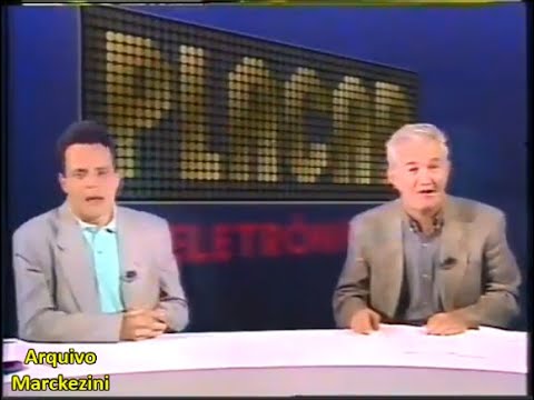 Placar Eletrônico - 24/11/1991 (Globo)