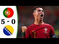 Portugal vs  Bosnia and Herzegovina | Extended highlights &All goals 2023