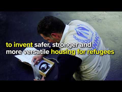 2 flat-pack boxes changing the lives of refugees around the world