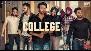 College : Mankirt Aulakh (Official Song) Singga | MixSingh | Latest Punjabi Songs 2019 | N.S.Pro.
