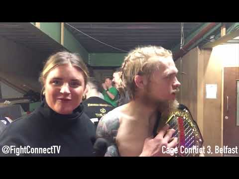 Decky Dalton makes a call for return to arena promotions after Cage Conflict title defence