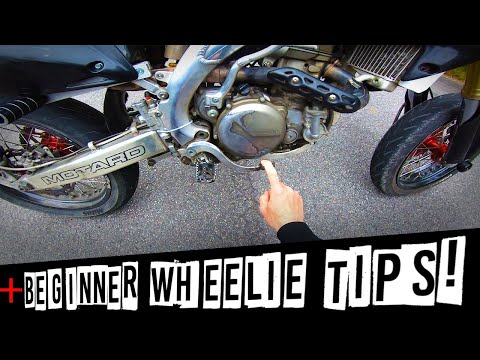 HOW TO: Learn The REAR BRAKE In a WHEELIE | And deal with the FEAR