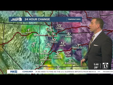 Utah's Weather Authority | Very cold after yesterday's storm - Feb 17
