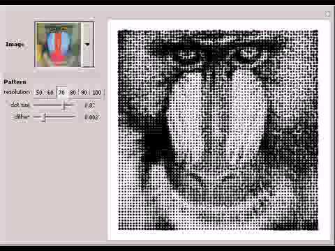 Halftone Process for Printing Photographic Images