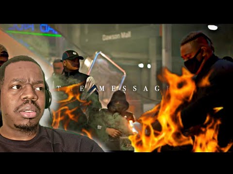 MORE AUSSIE DRILL!!  ONEFOUR - The Message (REACTION)