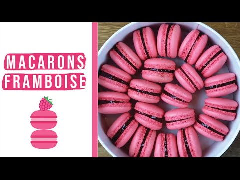 Recette macaron framboise