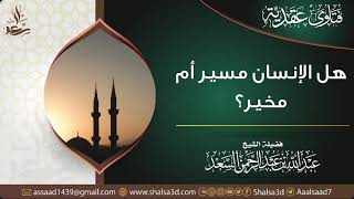 صورة هل الإنسان مسير أم مخير؟