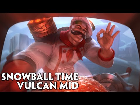SNOWBALL TIME - Vulcan Mid Gameplay + Build (SMITE Conquest)