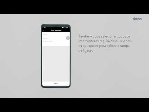 Simon 100 iO PT 05 02 Início gradual das configurações em massa