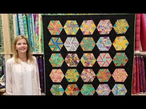 Donna's FREE Hexagon Pinwheels Pattern!