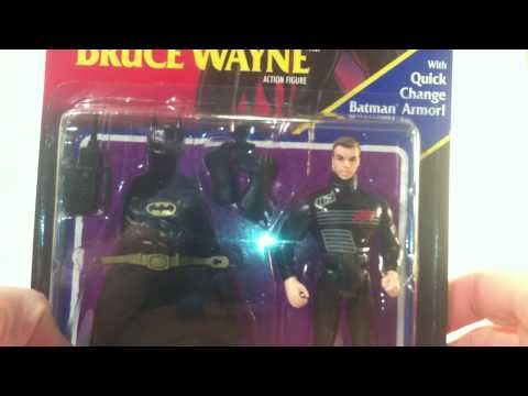 Optibotimus Retro Reviews 01: 1991 Batman Returns Bruce Wayne figure with quick change armor
