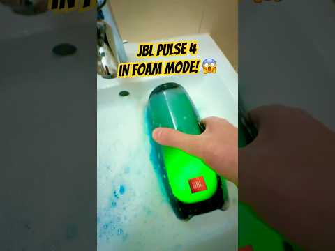 Foam Blaster – JBL PULSE 4 Bass Test 🔊