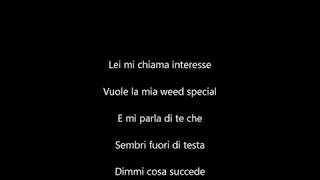 tedua testo vertigini