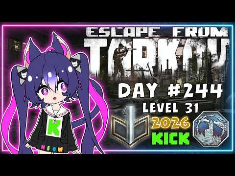 Escape from Tarkov | Prestige 1 | Level 31 PvP Solo | DT MDR 7.62x51 VTuber | Day 244 thumbnail
