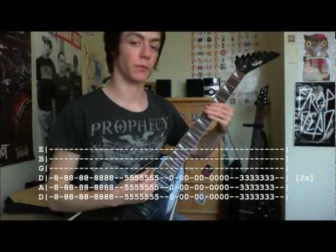How To Play: (With Tabs) Sleepwalking - Bring Me The Horizon