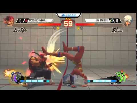 Daigo Umehara vs GamerBee USF4 TOP32 - SEMI FINALS - EVO2015