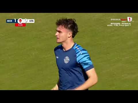 GOOOL! Metaloglobus - UTA Arad 1-0. Bădescu reia cu capul o minge centrată din corner de Purece