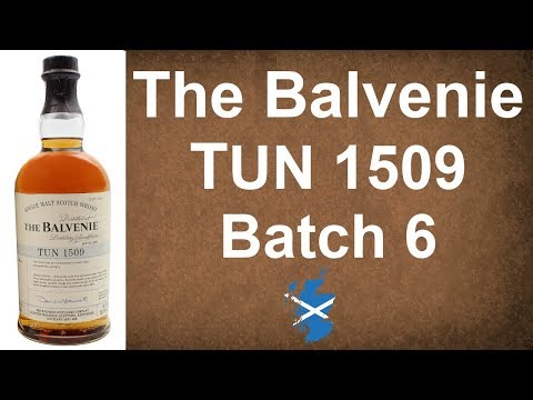 The Balvenie Tun 1509 Batch No 6 Single Malt Scotch Whisky Review #321 from WhiskyJason