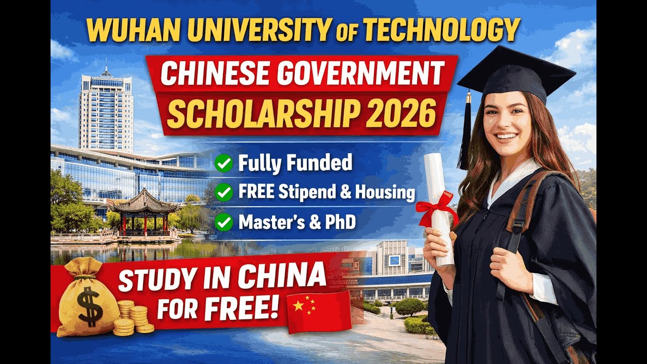CSC Scholarship | Wuhan University of Technology | Scholarship for Master/PhD | Study in China
