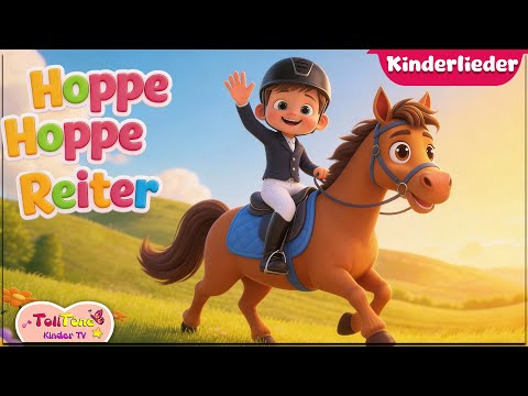 Hoppe, hoppe Reiter - Kinderlieder zum Mitsingen | ToliTöne - Kinderlieder