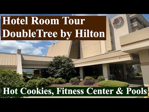 DoubleTree Hotel Room Tour, Pools and Fitness Center - Hilton Hotels Augusta, Georgia - Double Tree