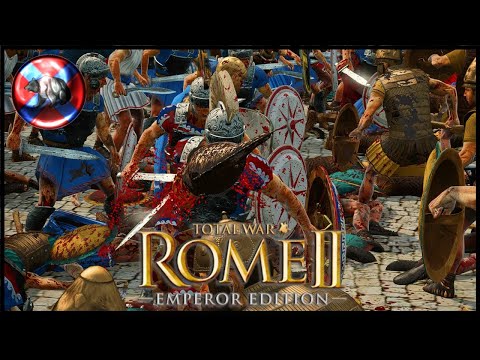 A Unit Nears 1200 Kills On A Different Rome Settlement!!  3v3 Total War: Rome 2 Siege
