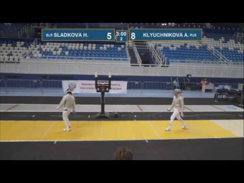 T64 Alina KLYUCHNIKOVA (RUS) - Hanna SLADKOVA (BLR)