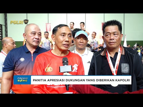KETUM CABOR TENIS LAPANGAN POLRI APRESIASI SEMUA PIHAK DALAM PIALA KAPOLRI CUP 2025