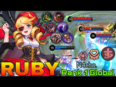 Spell Vamp Ruby Is Back! - Top 1 Global Ruby by N4cho. - Mobile Legends