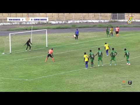 NEW EDUBIASE  2 - 0 ELMINA SHARKS - 2024/25 ACCESS BANK DIVISION ONE LEAGUE