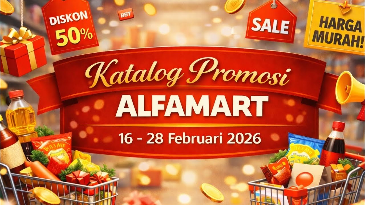 Katalog Promosi ALFAMART 16 - 28 Februari 2026 || Promosi Alfamart 