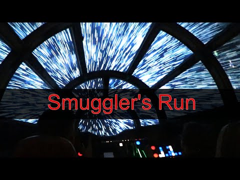 Star Wars Millennium Falcon Smuggler's Run - Galaxy's Edge - Disney Hollywood Studios - Minivan