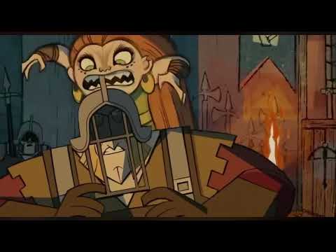 Wolfwalkers: Mebh’s mother bites Robyn’s father