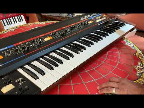 Roland Juno 60 Legendary PolySynth WITH Kenton Pro DCB to MIDI Converter 1982 image 17