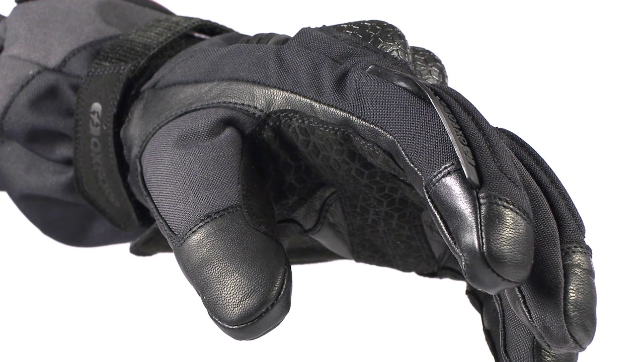 Oxford Montreal 4.0 Textile Gloves - Stealth Black Video