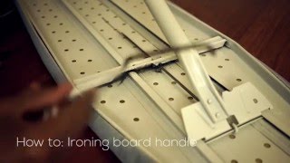 How to fix an ironing board handle