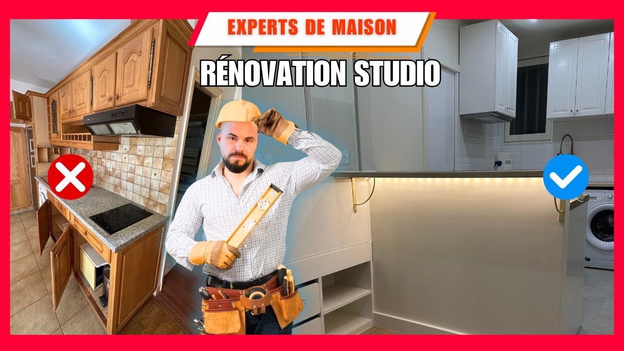 Rénovation complète d'un studio à Paris, dans le 20e arrondissement! 🏙️🔧