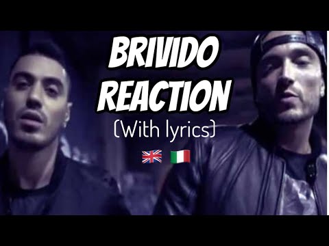 ITALIAN RAP REACTION Guè Pequeno - Brivido ft. Marracash