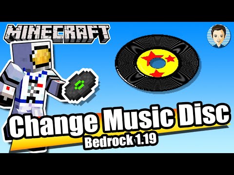 HTG George - How to Make Custom Music Discs in Minecraft Bedrock 1.19 (Quick Resource Pack)