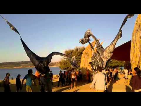 Boom Festival 2010 - dino attack